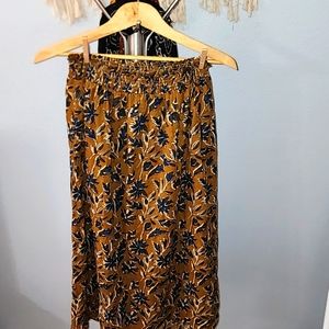 Skirt, boho, hippie, casual, relaxed and comfy.